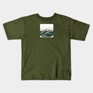 Salmon Run! Kids T-Shirt